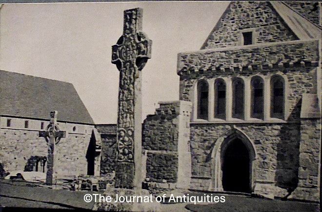 A black and white photo from the journal of antiquities