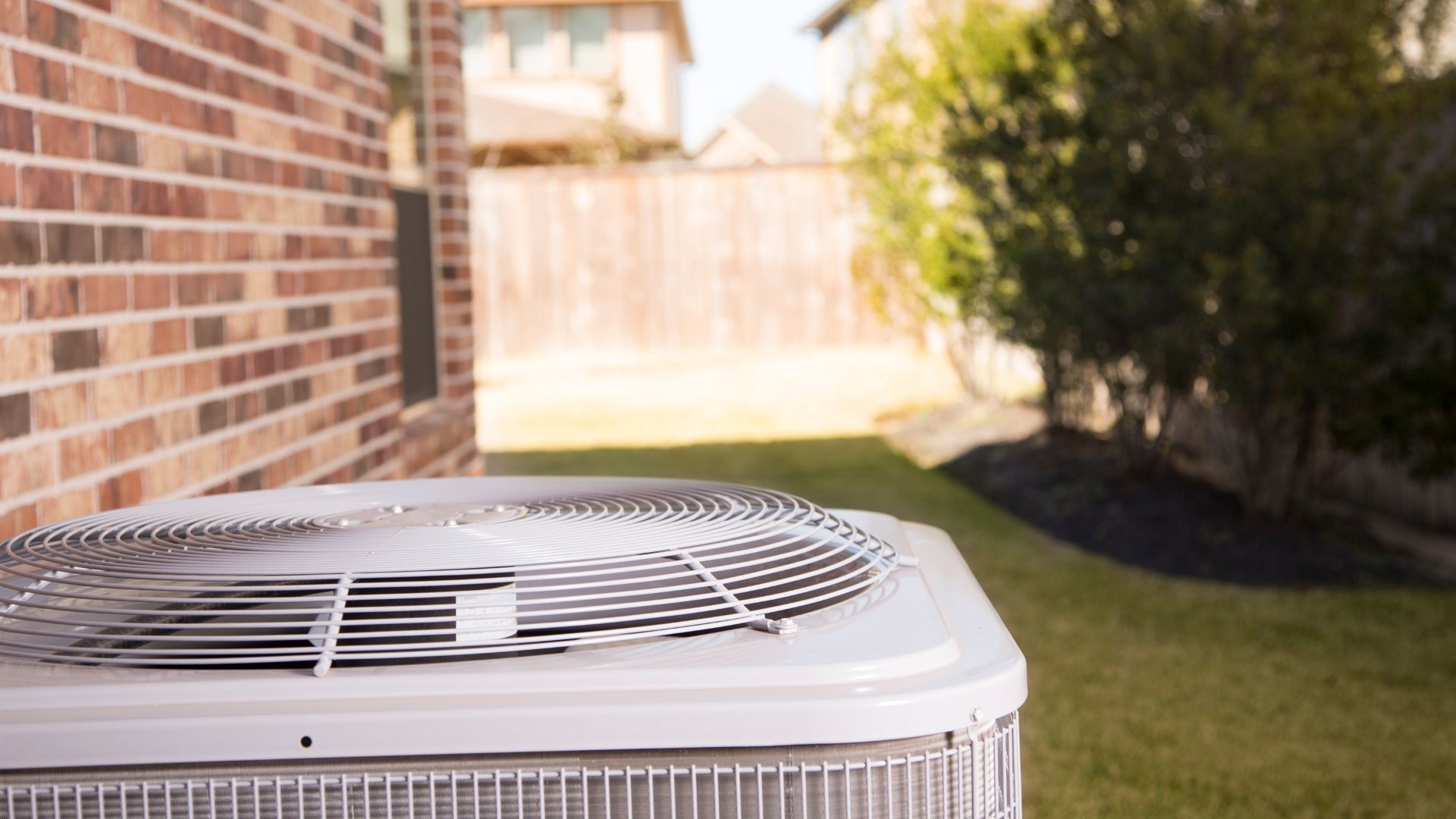 an image of HVAC outside of a house