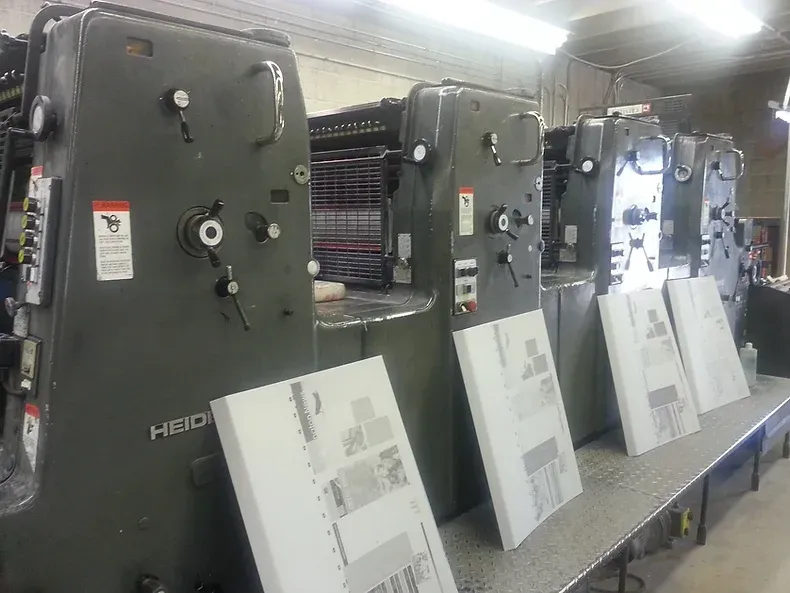 Row of Printing Machines — Lehi, UT — Stonebridge Printing