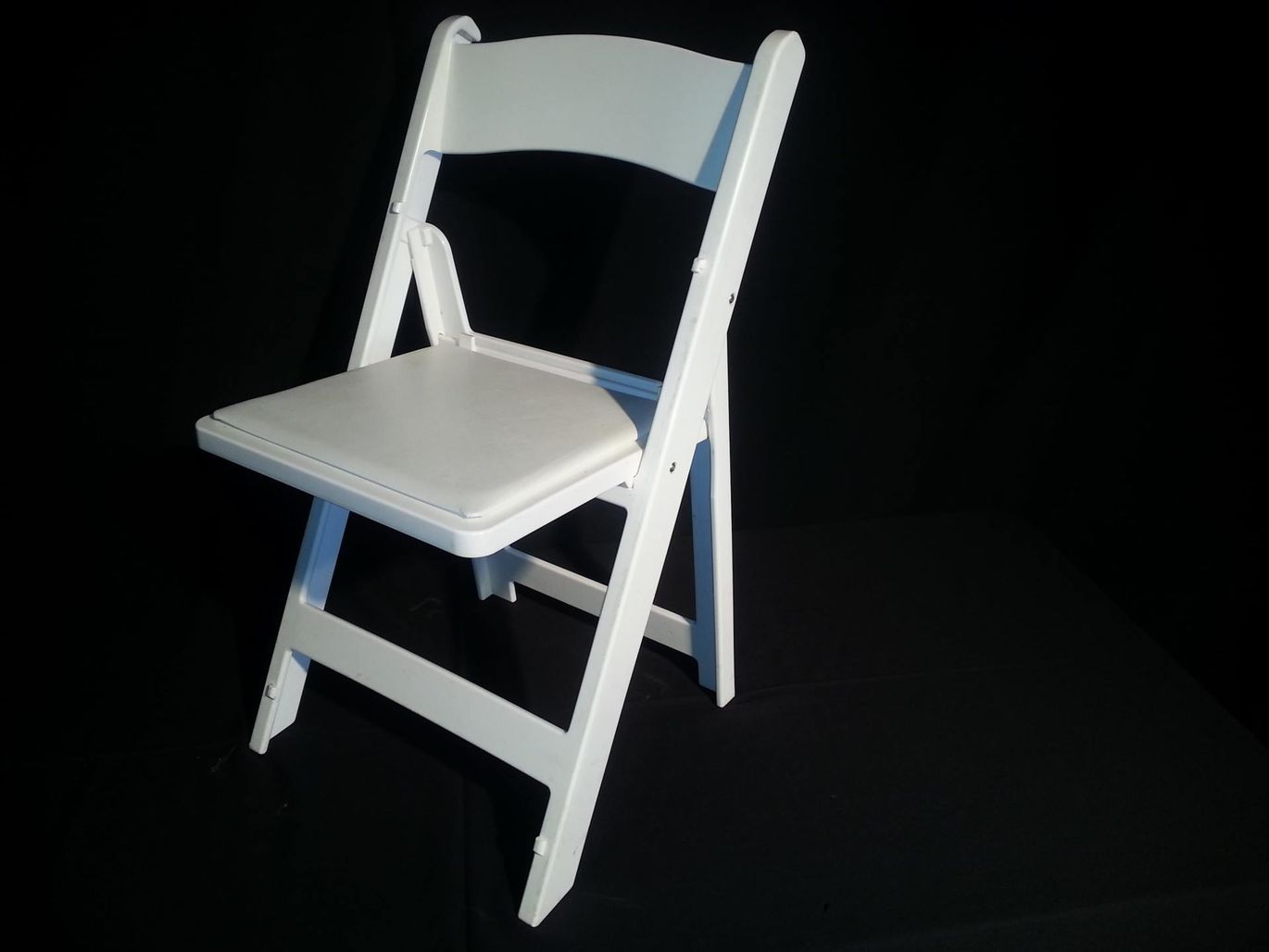 White Padded Chair