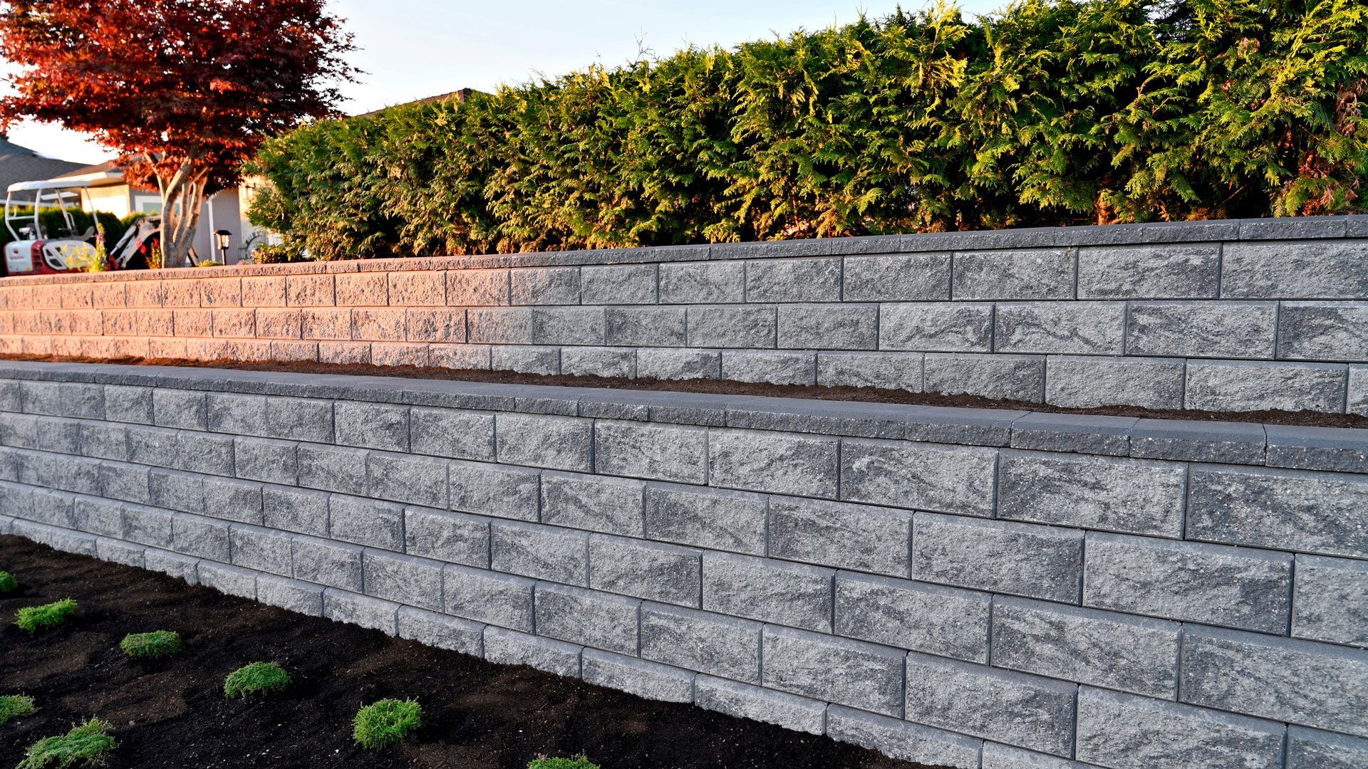 Retaining Wall | South Park, PA | Christopher Brothers