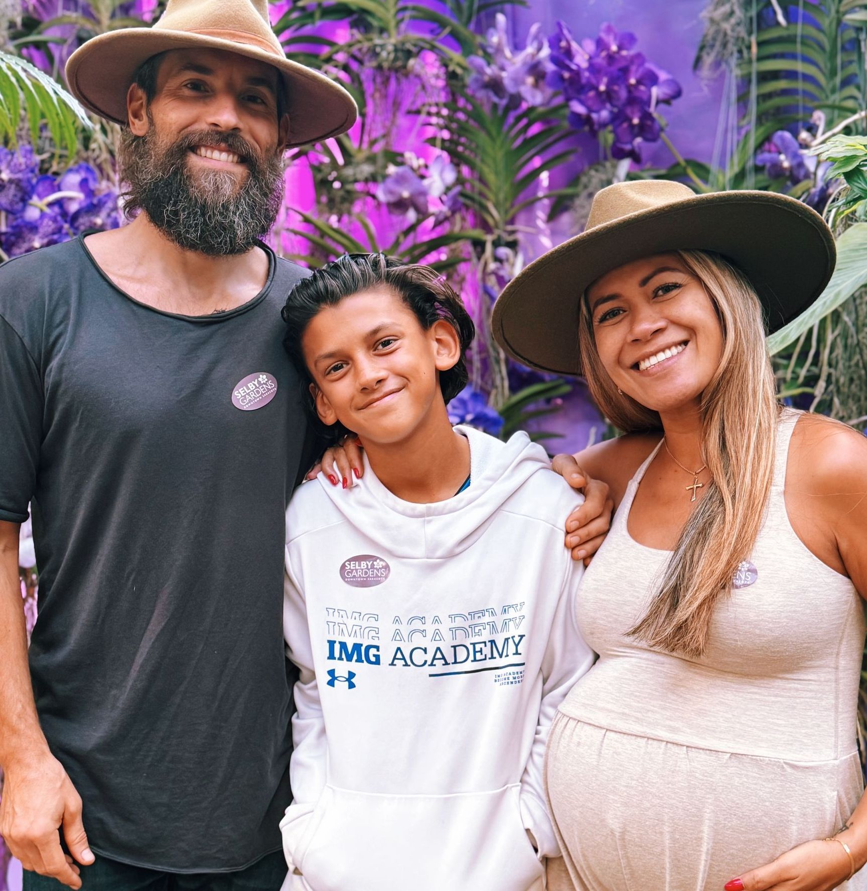 Matthew Nadu and Hya Valdez-Nadu are enhancing their son's athletic performance at IMG Academy with their regenerative home, Florida Food Forest.