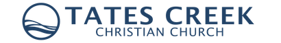 The logo for the tates creek christian church