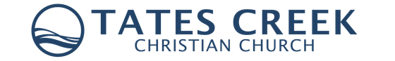 The logo for the tates creek christian church