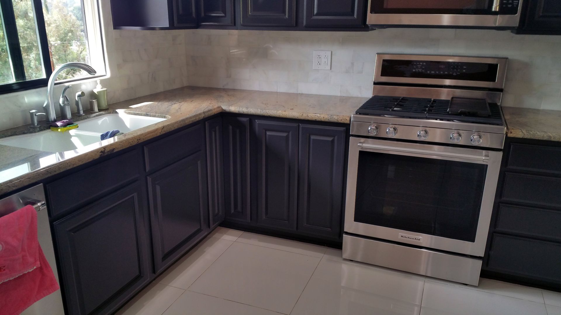 cabinet refinishing, cabinet painting