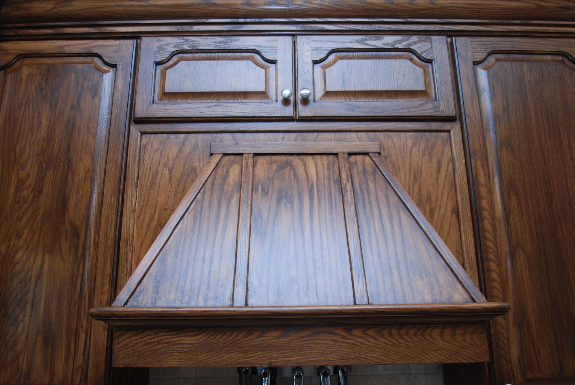 stained cabinets, cabinet refinishing