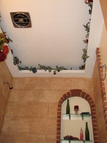 bathroom remodel, concrete overlay, painting, shower overlay