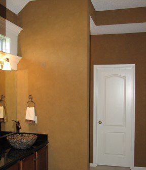faux painting, decorative painting, brushed suede