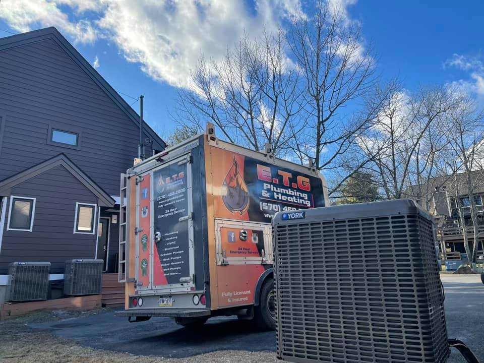 ETG Plumbing and Heating, plumbing, HVAC, East Stroudsburg