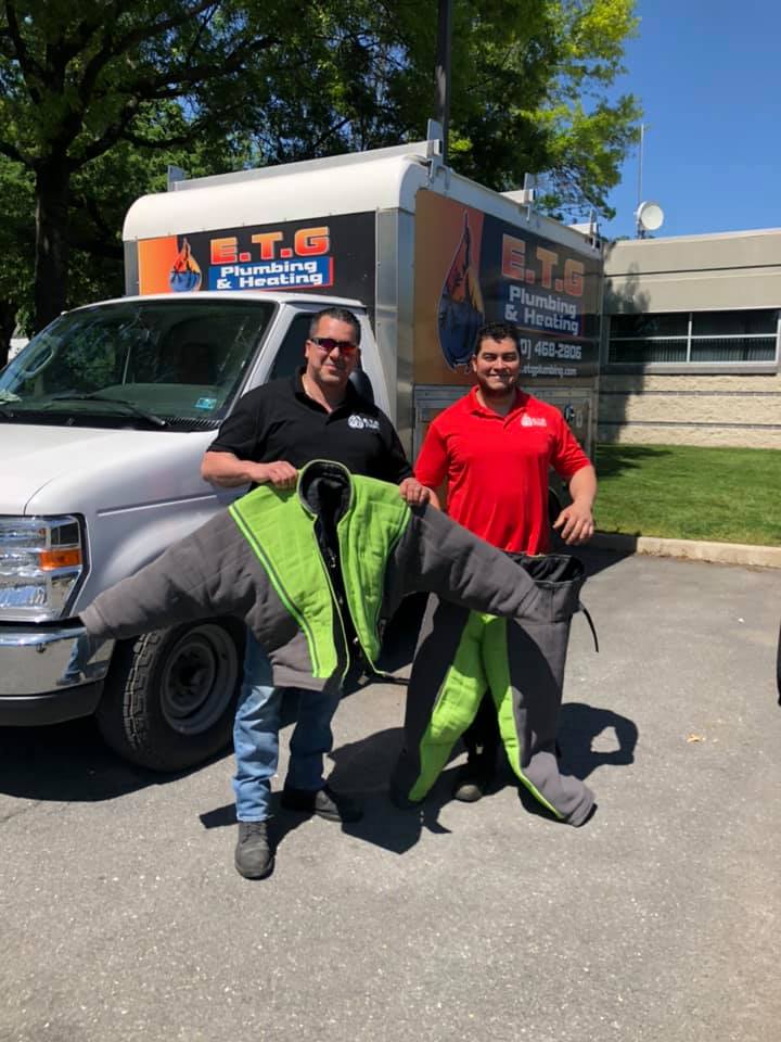 ETG Plumbing and Heating, plumbing, HVAC, team