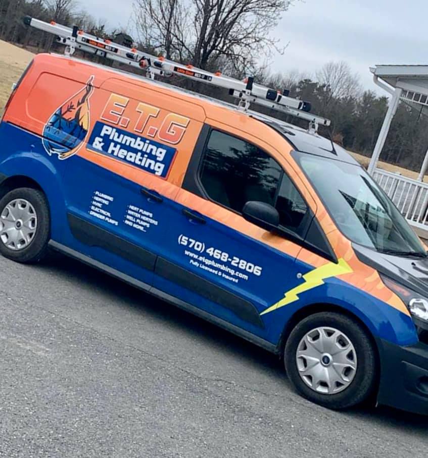 ETG Plumbing and Heating, plumbing, HVAC, Stroudsburg