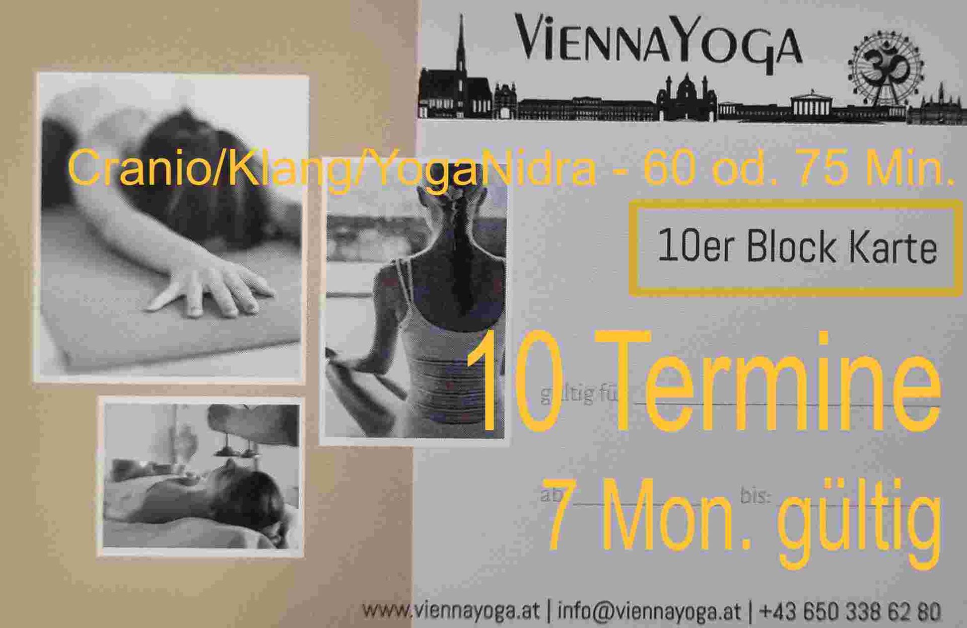 10er Block | Cranio und Klangschale