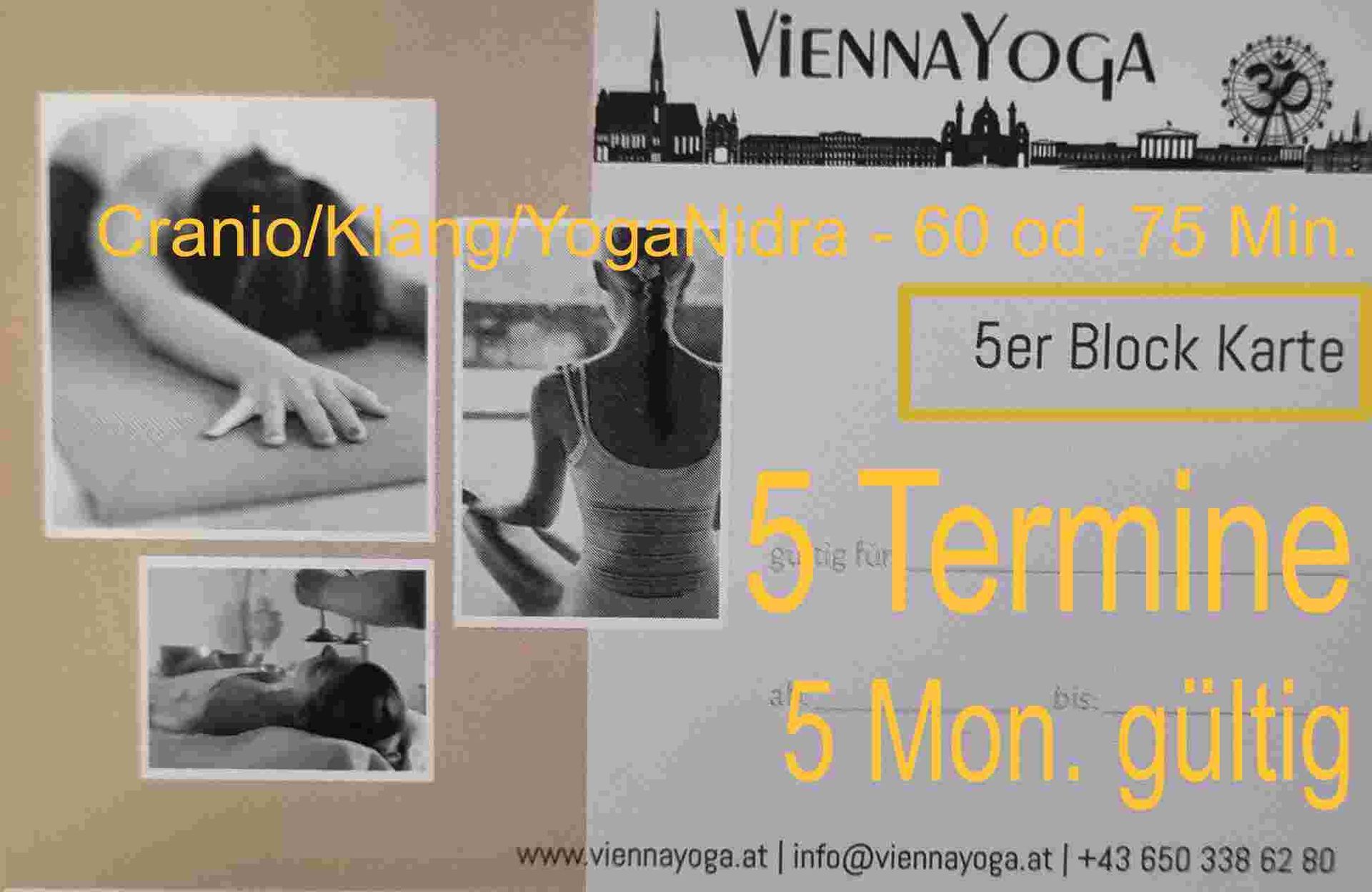 5er Block | Cranio und Klangschale