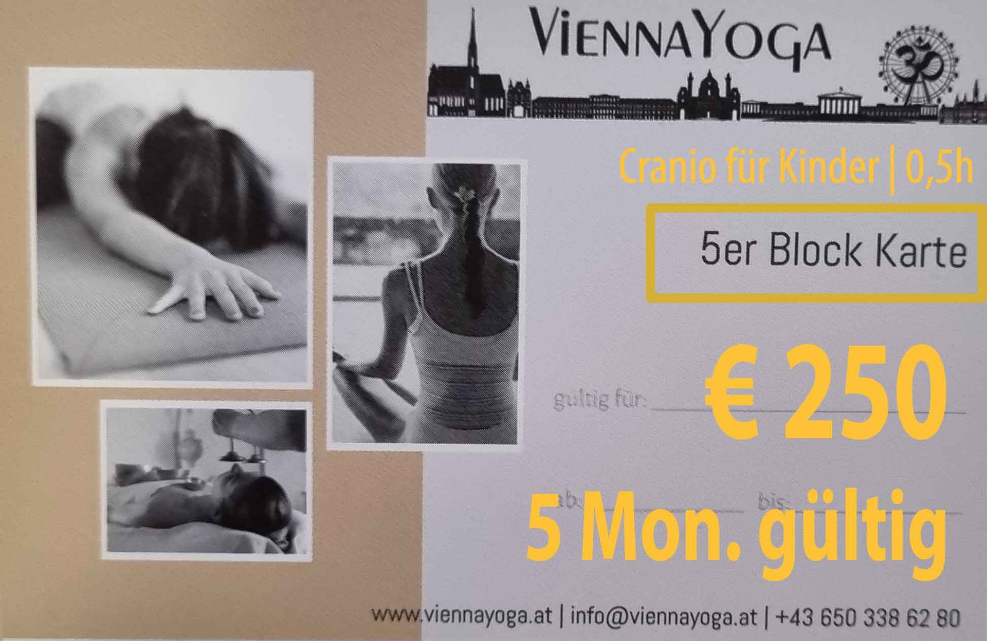 5er Block | Cranio für Kinder