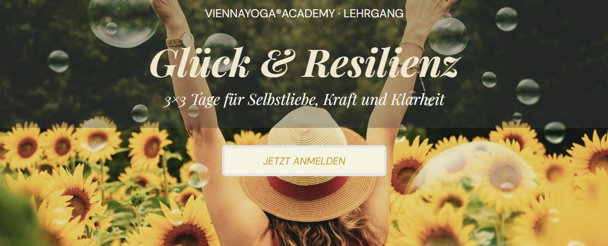 Glück & Resilienz Lehrgang