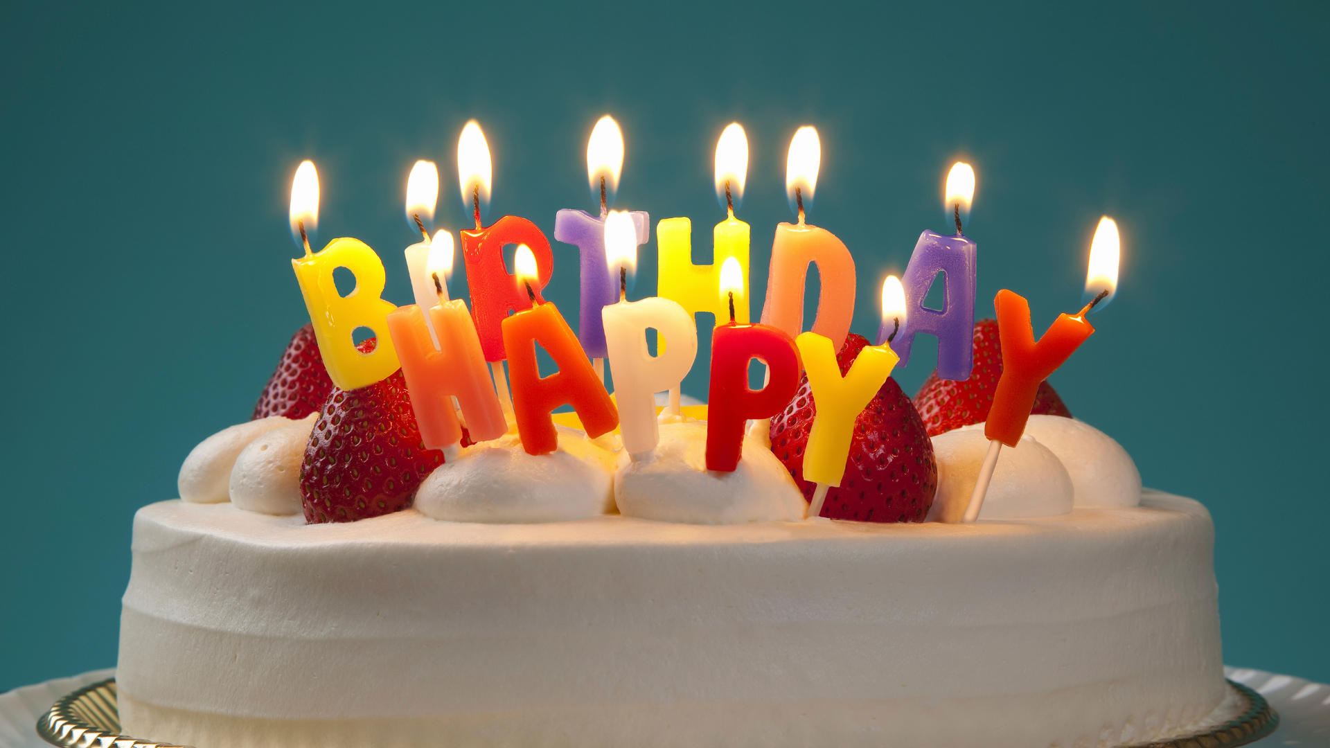 Birthday cake with