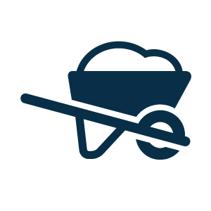 Mulching and River Rock Installation