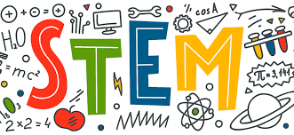 The word stem is surrounded by various drawings and icons.