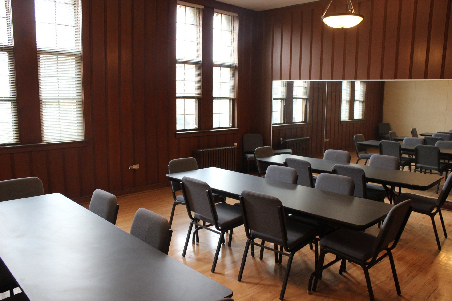 YWCA Sacramento Main Hallway Staircase