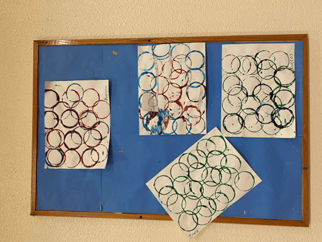 Work from YWCA Richmond Childcare Center - Circle Art