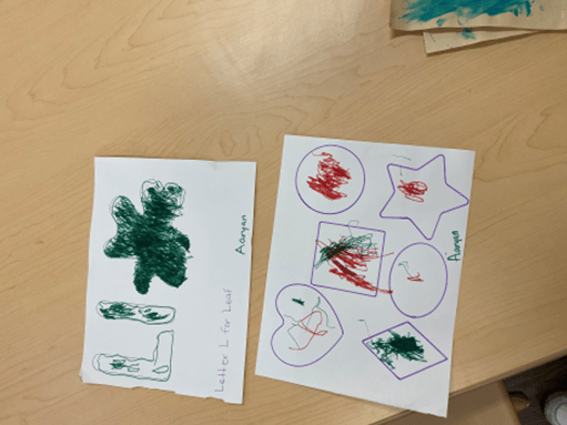 Work from YWCA Richmond Childcare Center