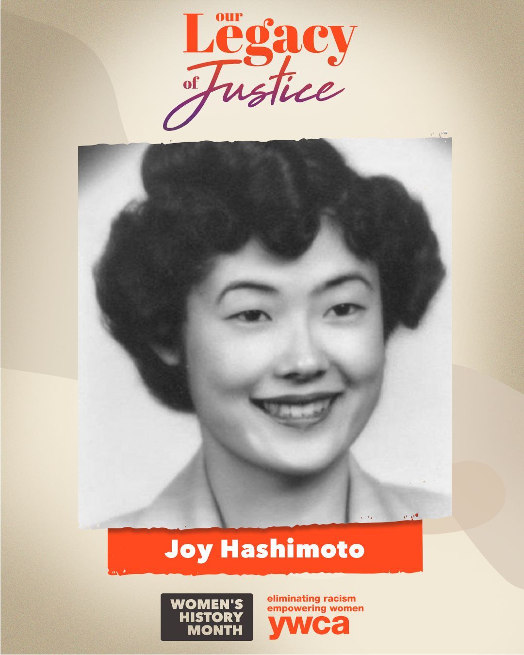 Joy Hashimoto - Women's History Month