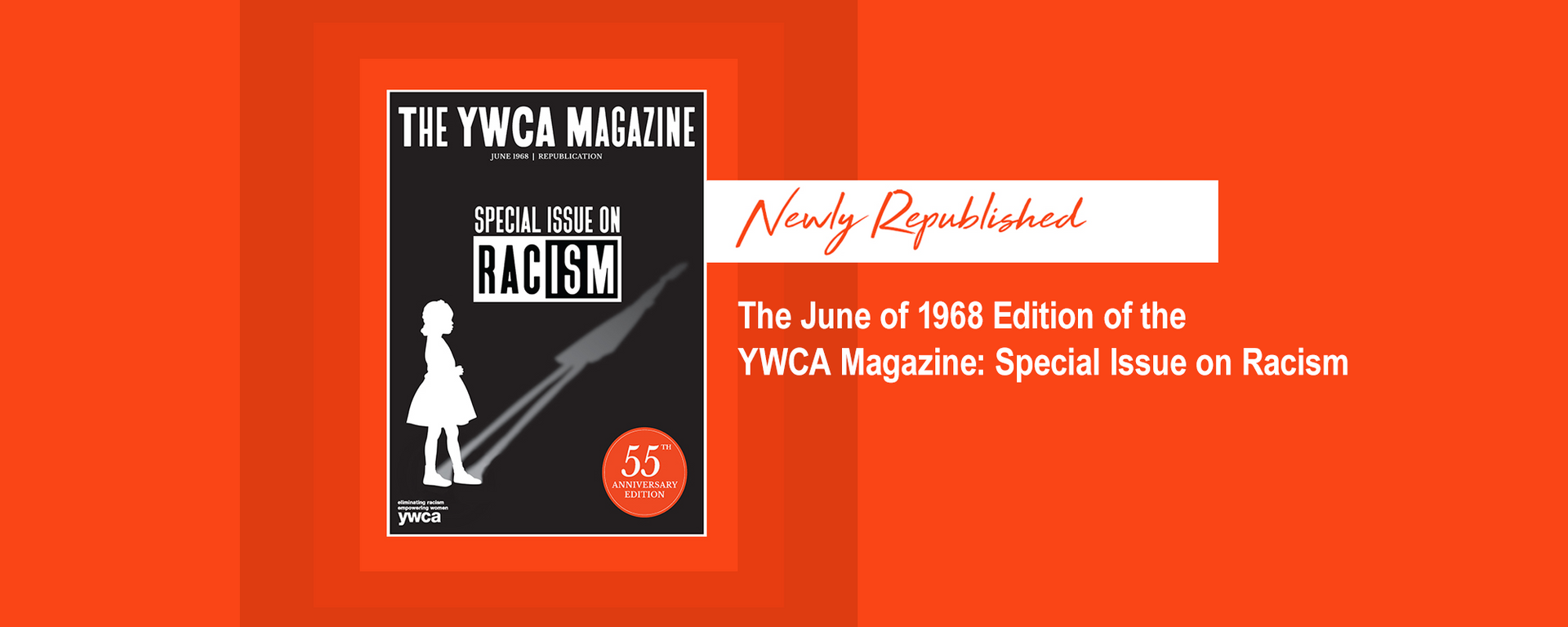 Image of 1968 Edition of the YWCA Magazine: Special Issue on Racism