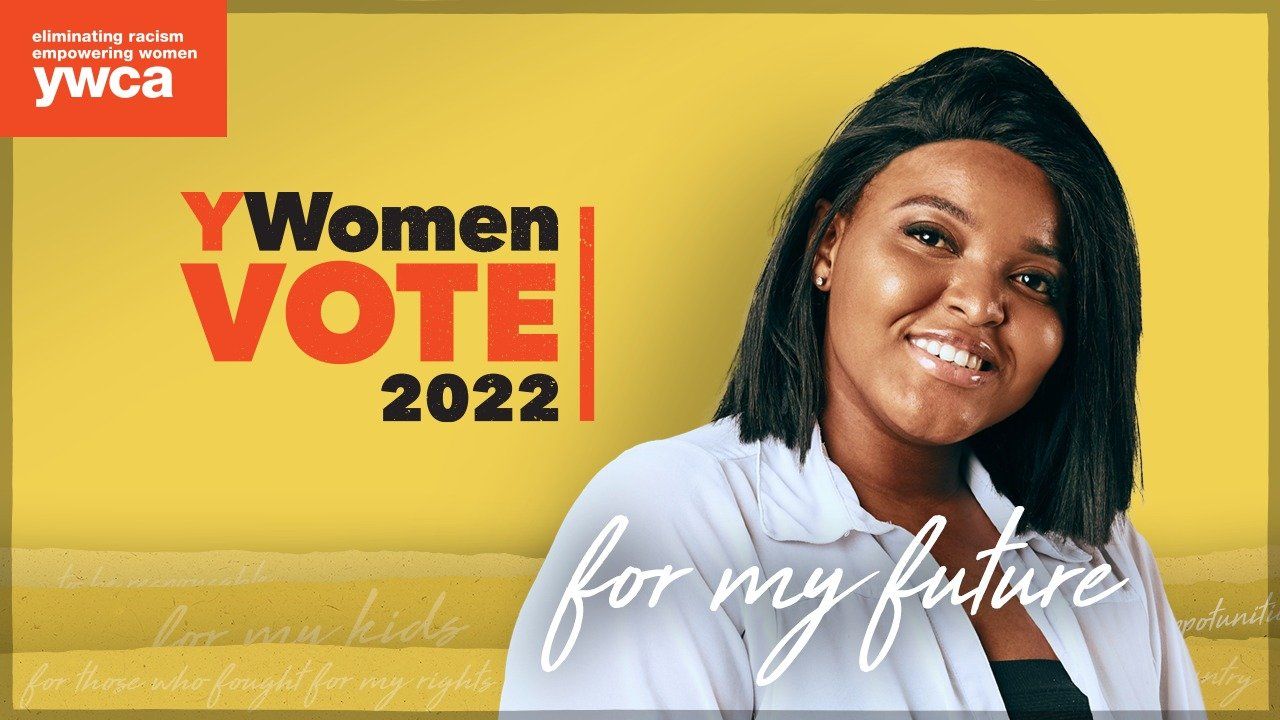 Black woman YWomen Vote 2022