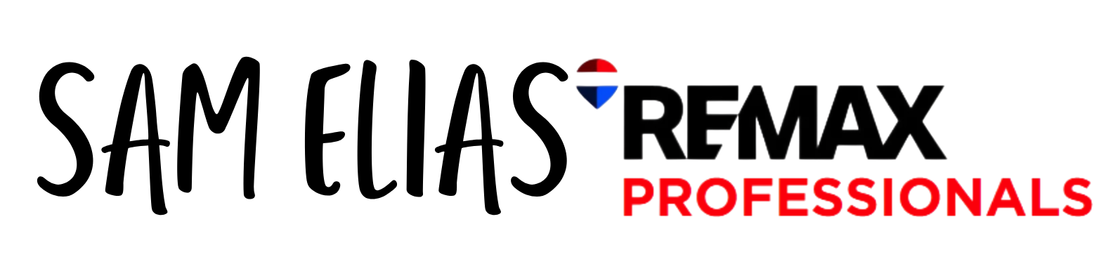 The logo for sam elias re / max professionals