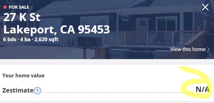 Zillow: $ Not Available, June 14 2023