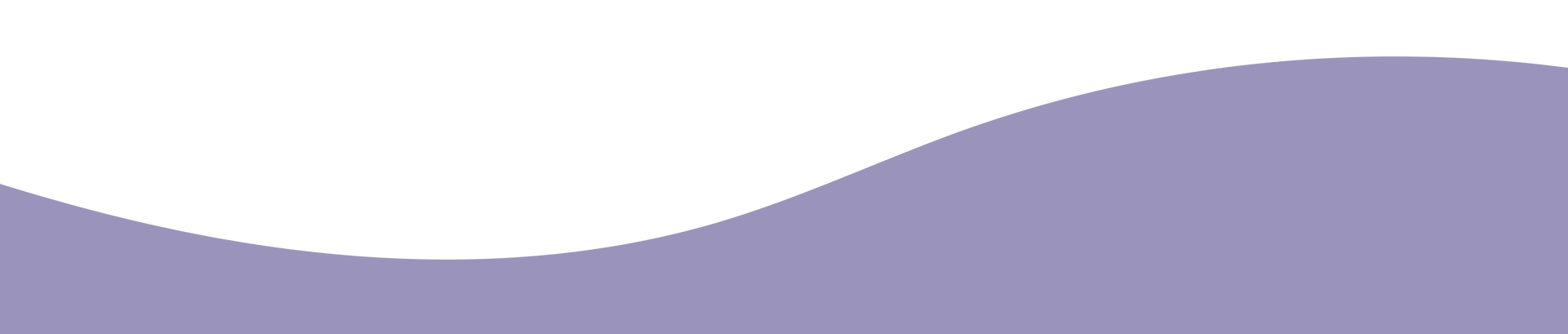 A wavy, light purple shape against a white background.