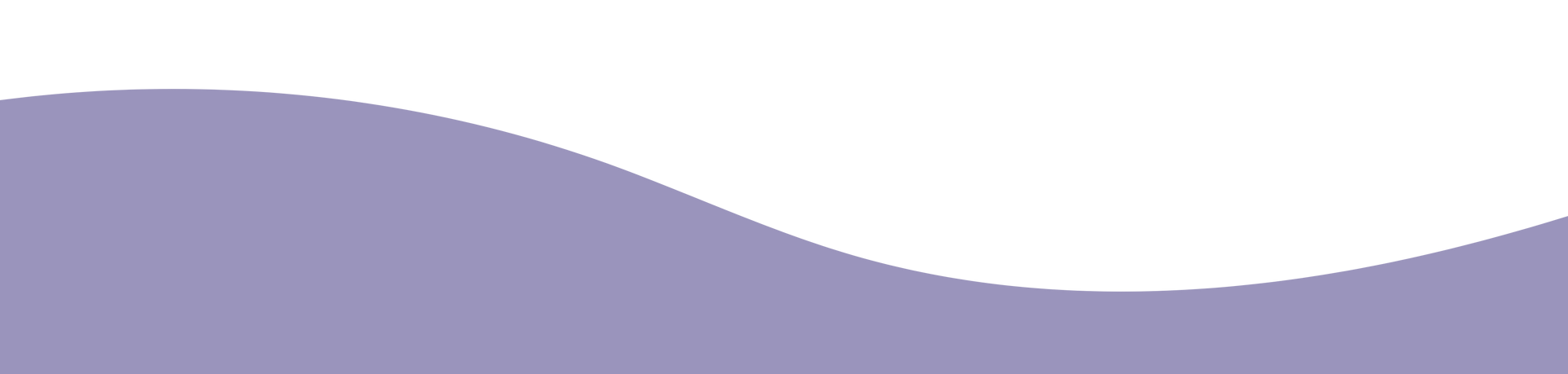 A purple wave shape with a white background.