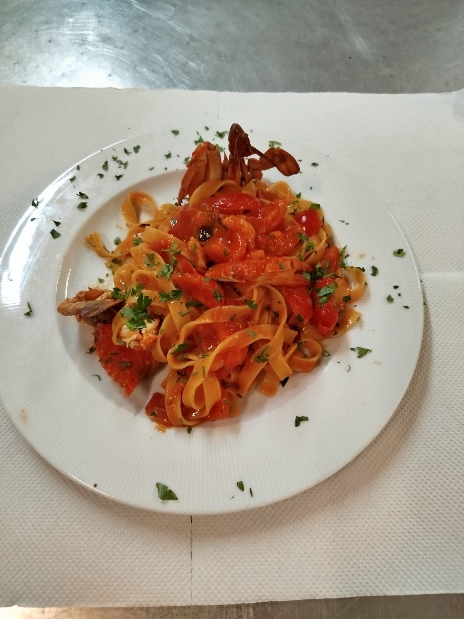 tagliatelle al pomodoro
