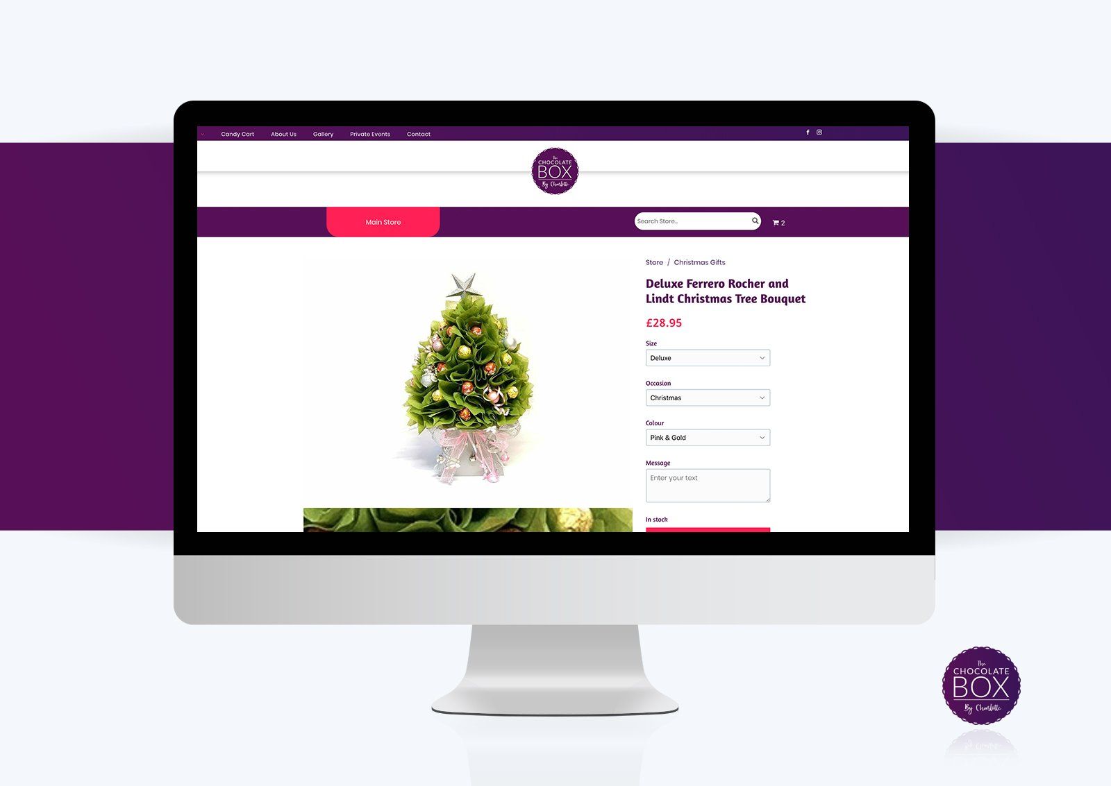 The Chocolate Box By Charlotte