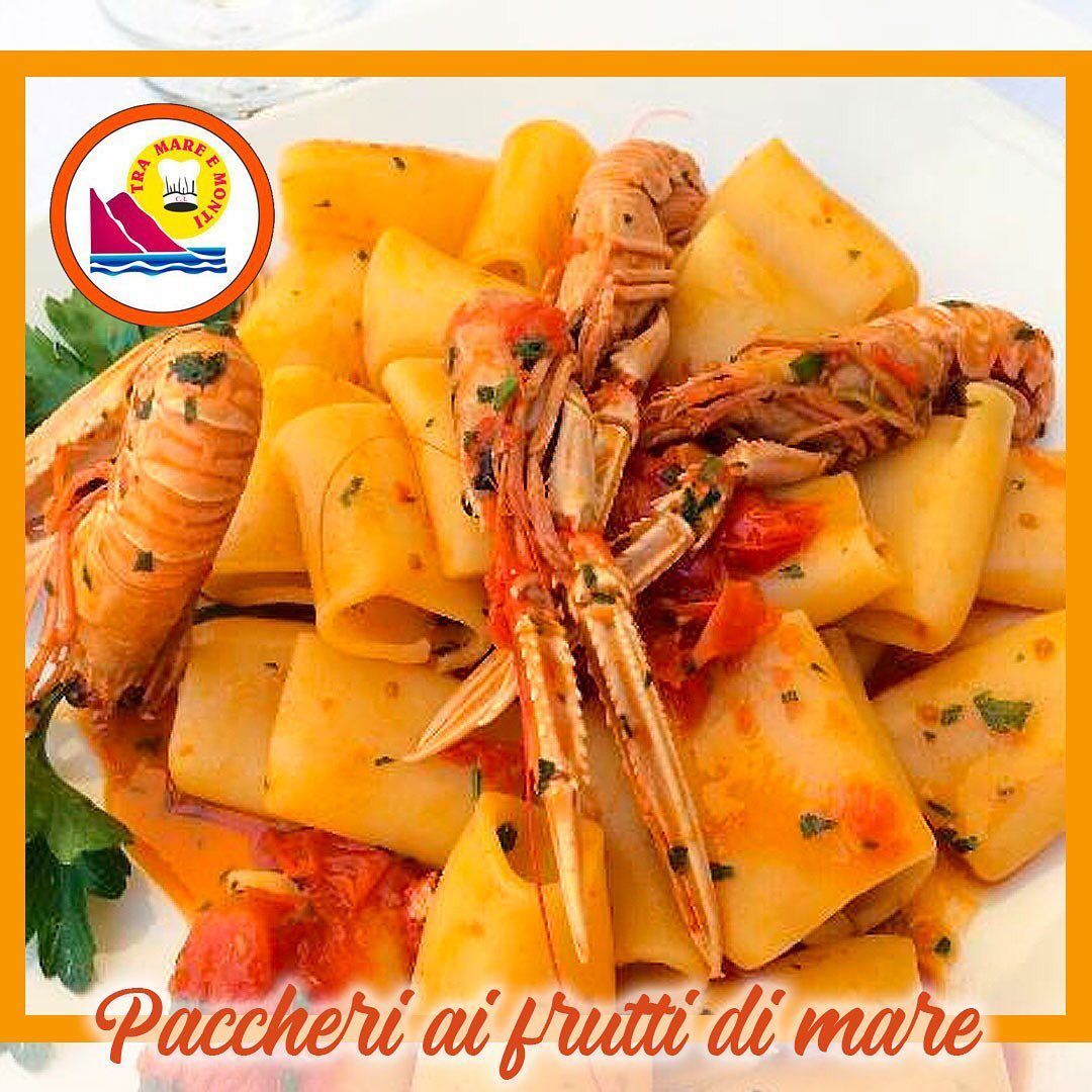 Paccheri ai frutti di mare