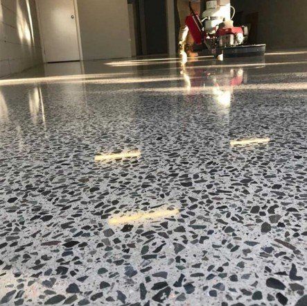 Polishing — Port Macquarie concreting in Dunbogan, NSW