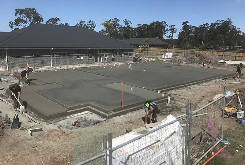 Construction Site — Port Macquarie concreting in Dunbogan, NSW
