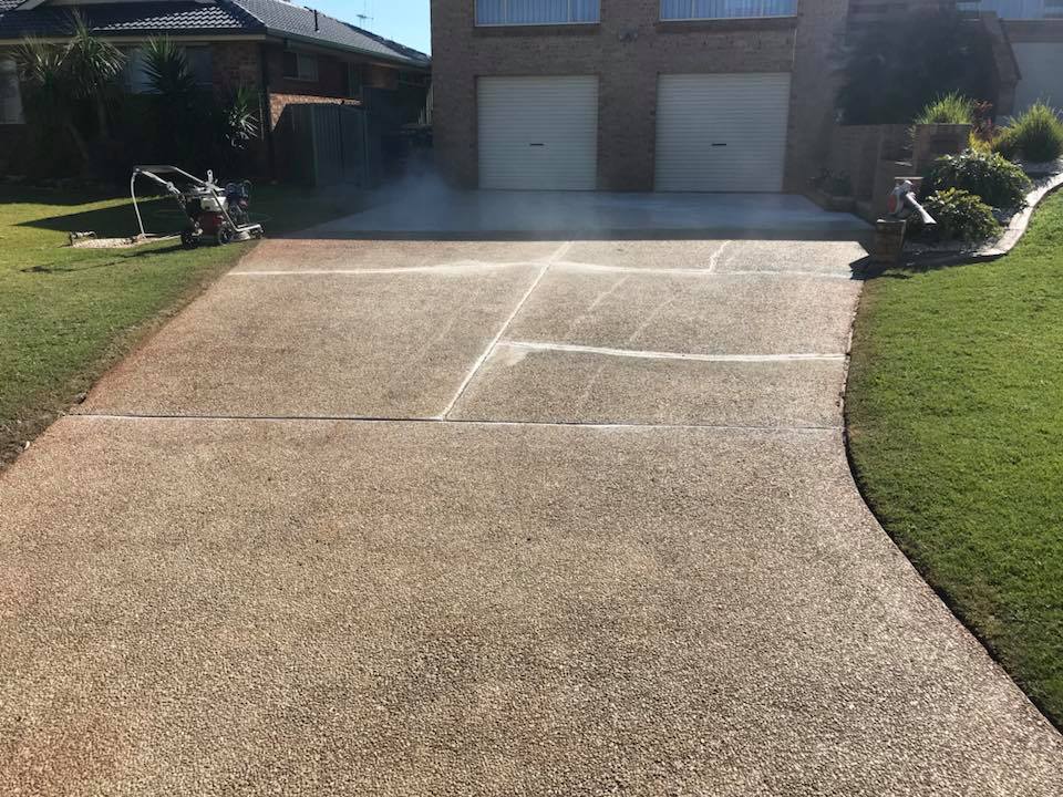Cleaning Concrete— Port Macquarie concreting in Dunbogan, NSW