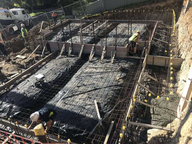 Construction Site — Port Macquarie concreting in Dunbogan, NSW