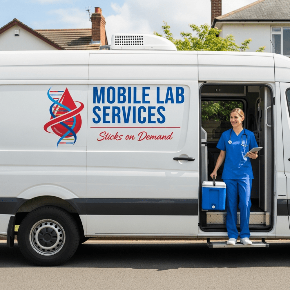 White van with
