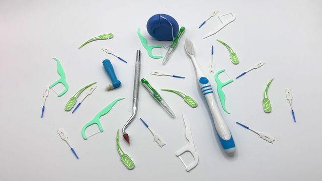 Oral hygiene product samples