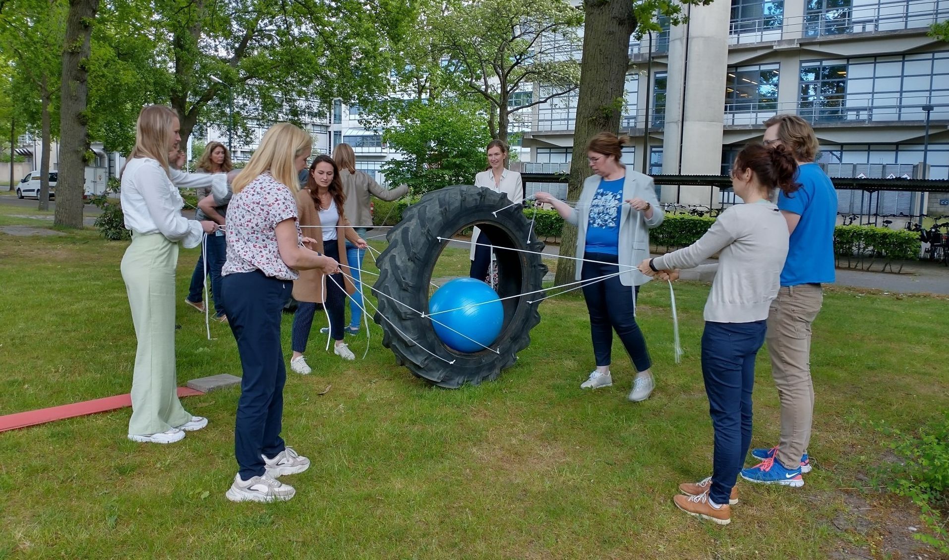 Medewerkers in Actie Teambuilding