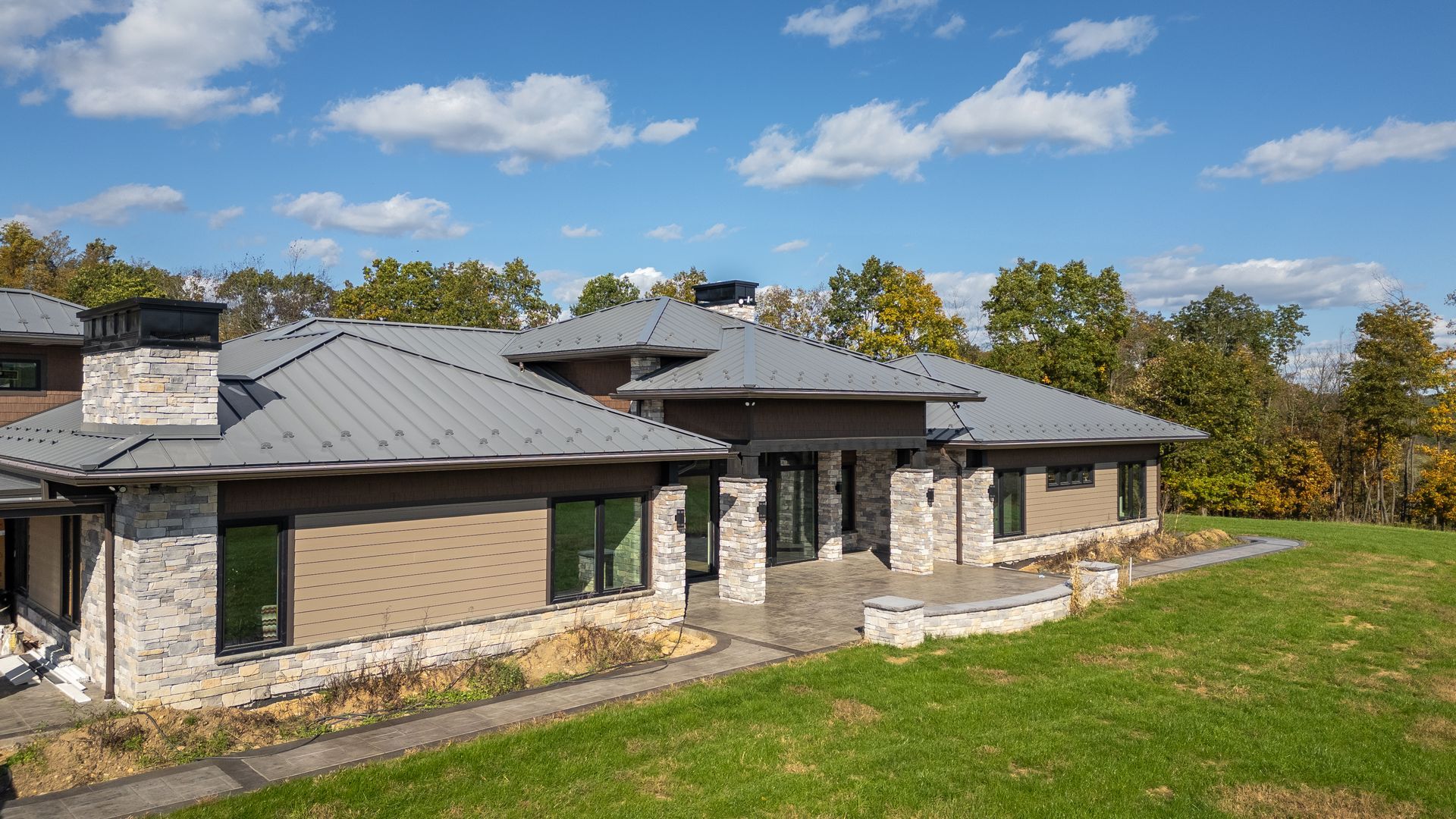 Standing seam metal roofing for residential applications 