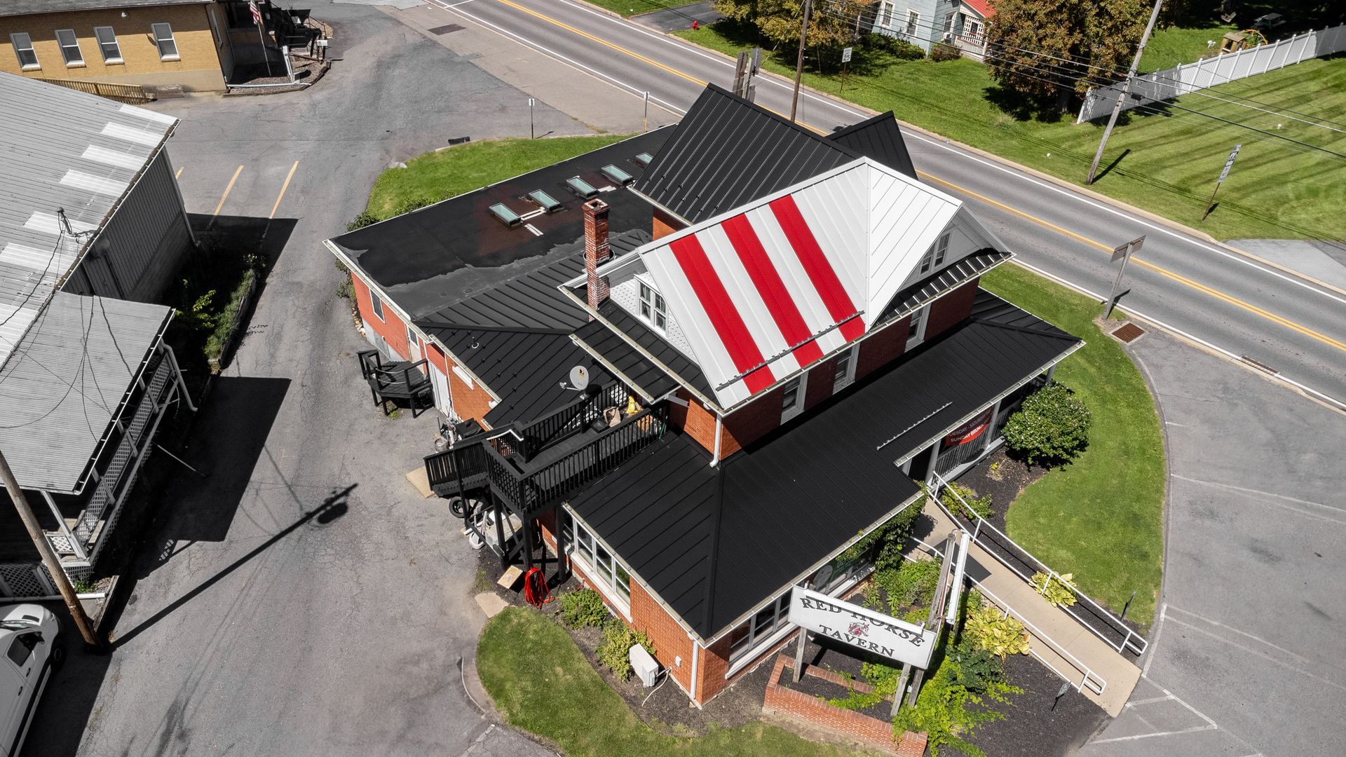 weatherproof Midtech standing seam metal roofing 