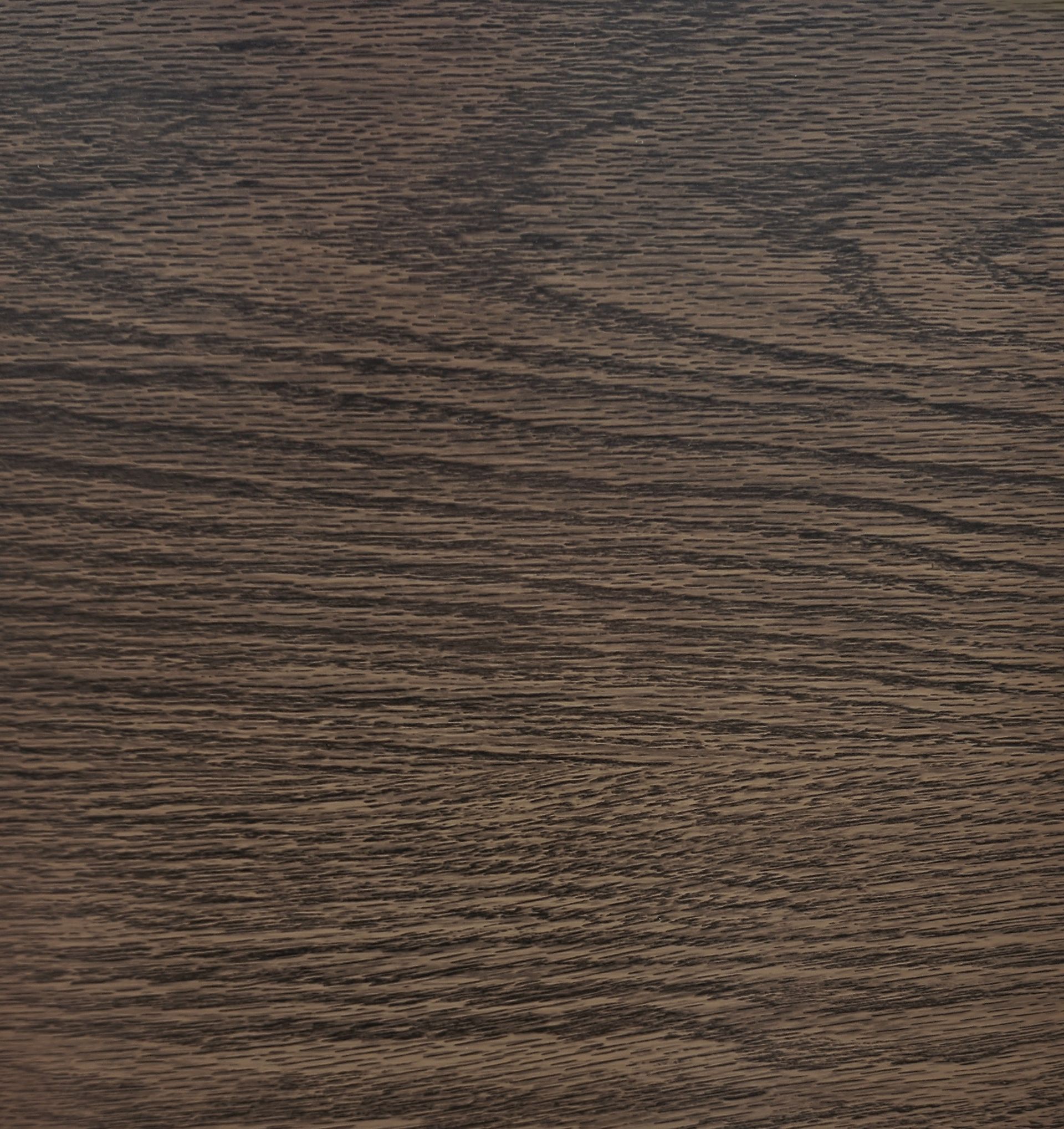 Dark brown wood grain texture with horizontal lines.