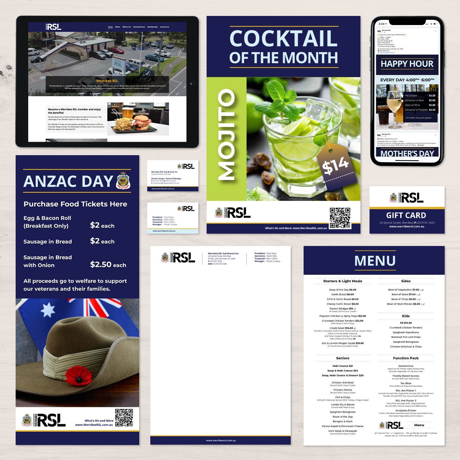 Mulcahy Marketing helped Werribee RSL communicate to their existing members and to attract new members.