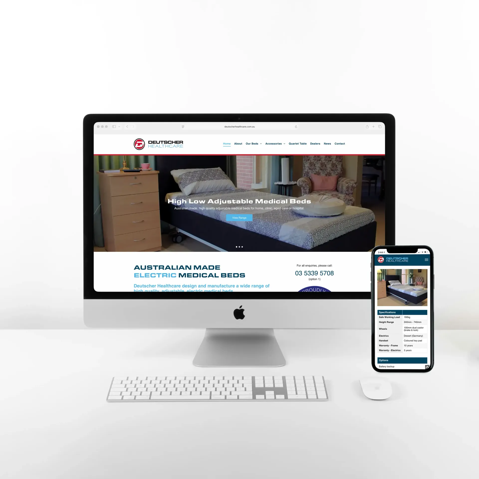 Deutscher Healthcare has been serving the healthcare industry since 1923.