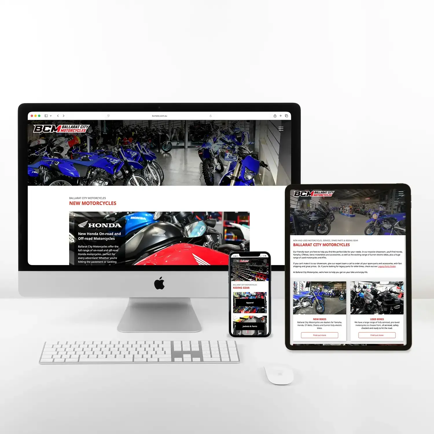 Motorcycle Land Ballarat is a trusted local dealership specializing in motorbikes, UTVs, and accessories.