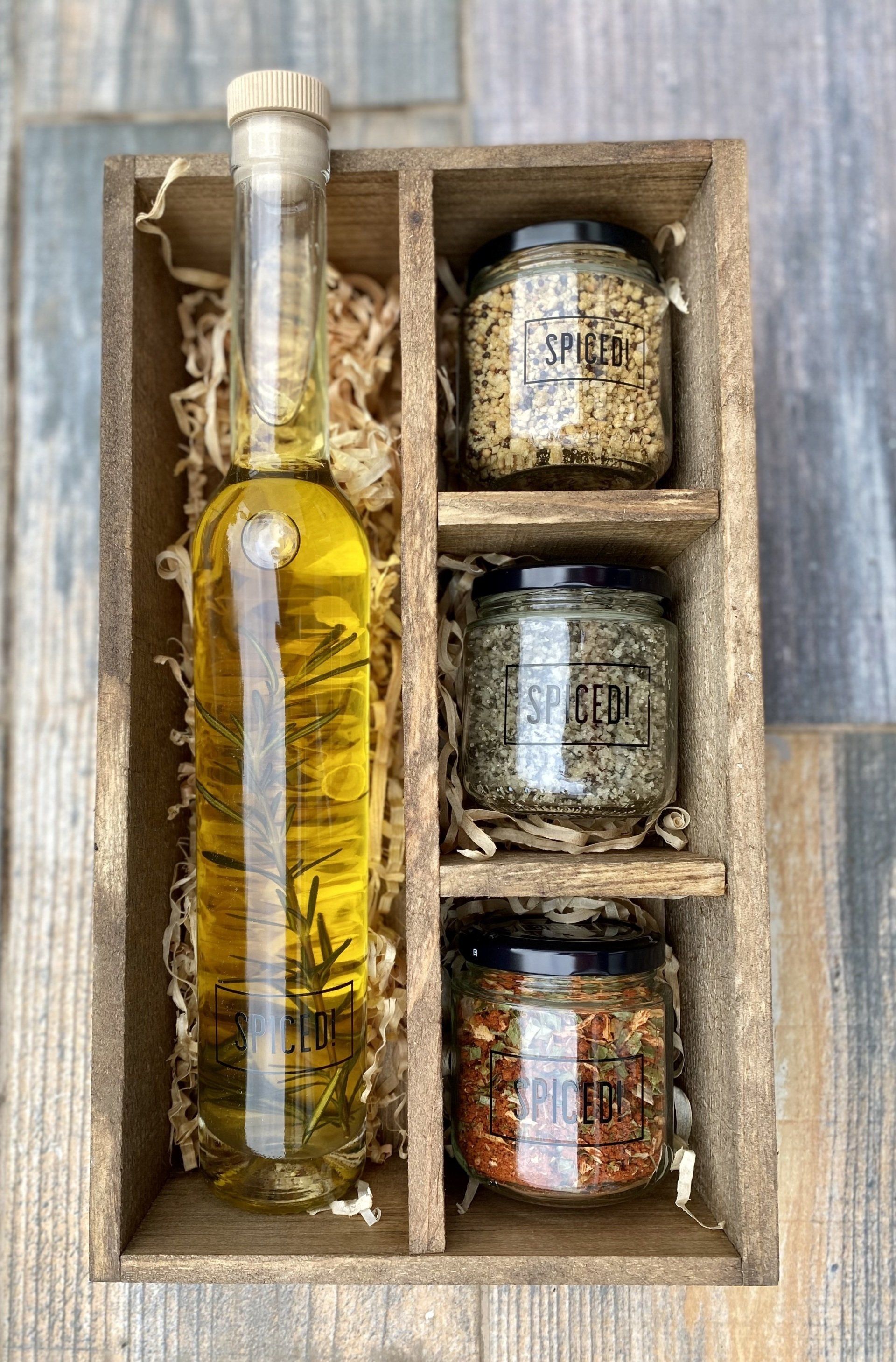 Aceite de Oliva con 3 Mezclas de Especias | Spiced México