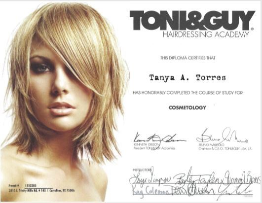 Toni & Guy Hair Stylist | Best in Waxahachie | Ellis County | Texas
